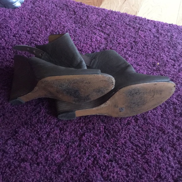 Coach Peep Toe Wedges - Picture 4 of 7